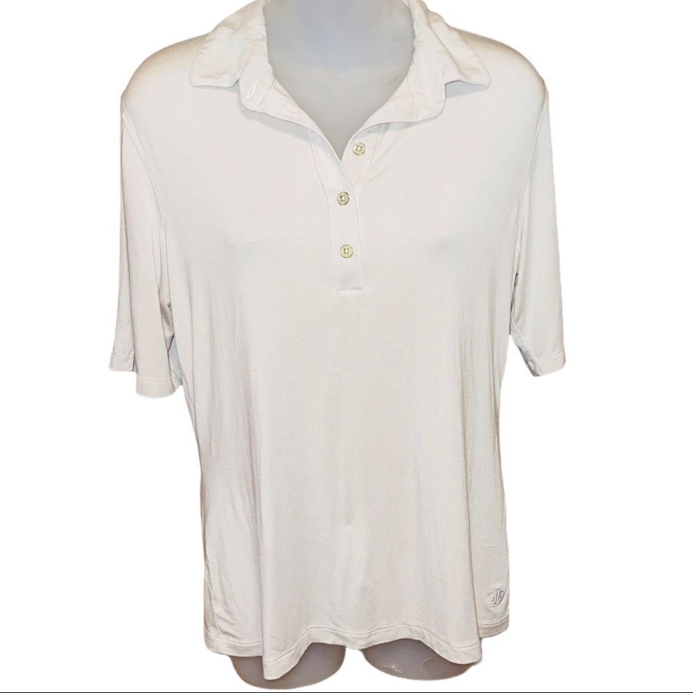 Lizzie Driver‎ Khaki Golf Polo